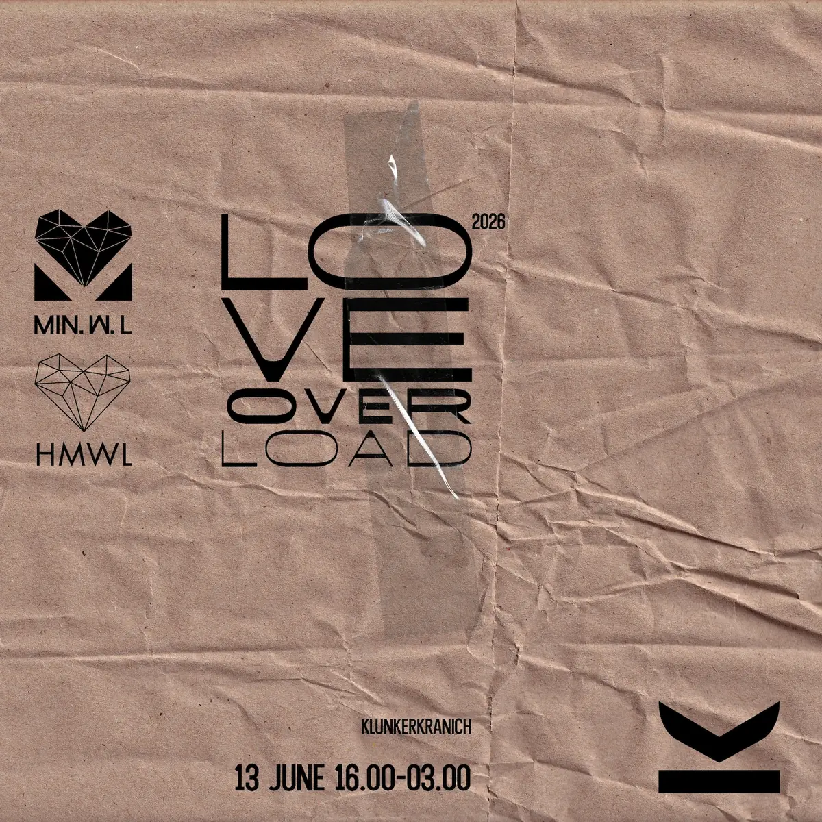 Love Overload - HMWL & MIN.W.L Label Night — Klunkerkranich, Berlin