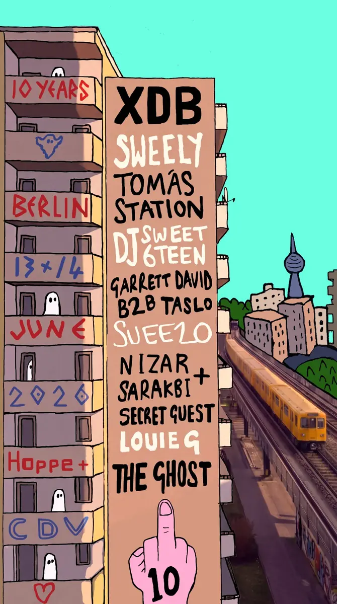 The Ghost 10th Birthday Afterparty — Club der Visionaere, Berlin