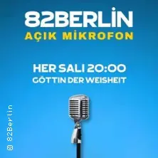 82Berlin: Acik Mikrofon | Türkisch Open-Mic — Göttin der Weisheit, Berlin