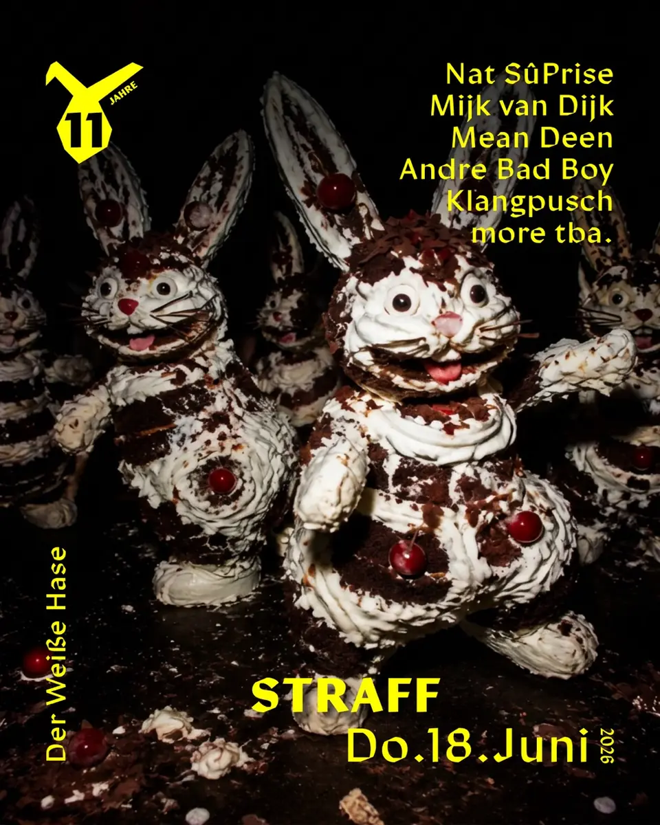 11 лет Der Weiße Hase / STRAFF — Der Weiße Hase, Берлин