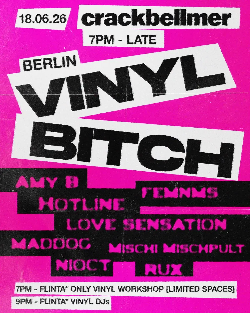 Vinyl Bitch — Crack Bellmer, Берлин