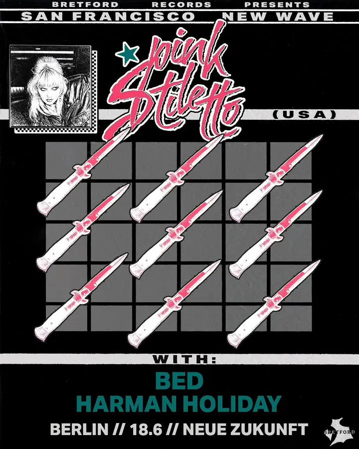 Pink Stiletto + BED + Harman Holiday — Neue Zukunft, Берлин