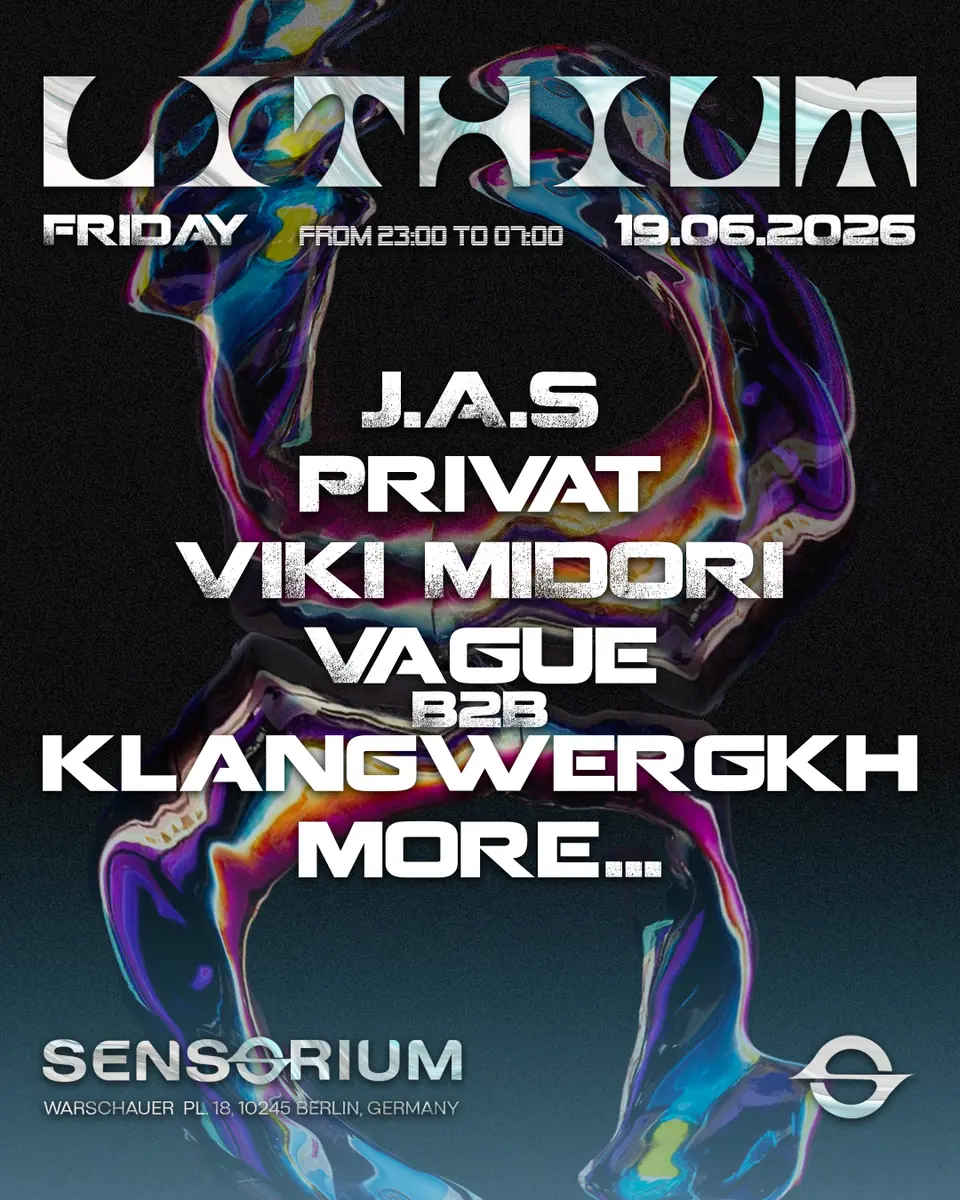 Lithium — Sensorium, Берлін