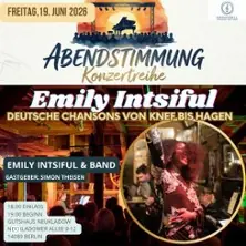 Emily Intsiful & Band - Deutsche Chansons von Knef bis Hagen — Gutshaus Neukladow, Berlin