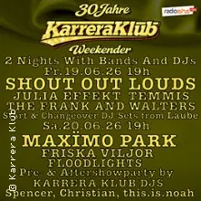 30 Jahre Karrera Klub - Shout Out Louds / Maxïmo Park — Astra Kulturhaus, Berlin