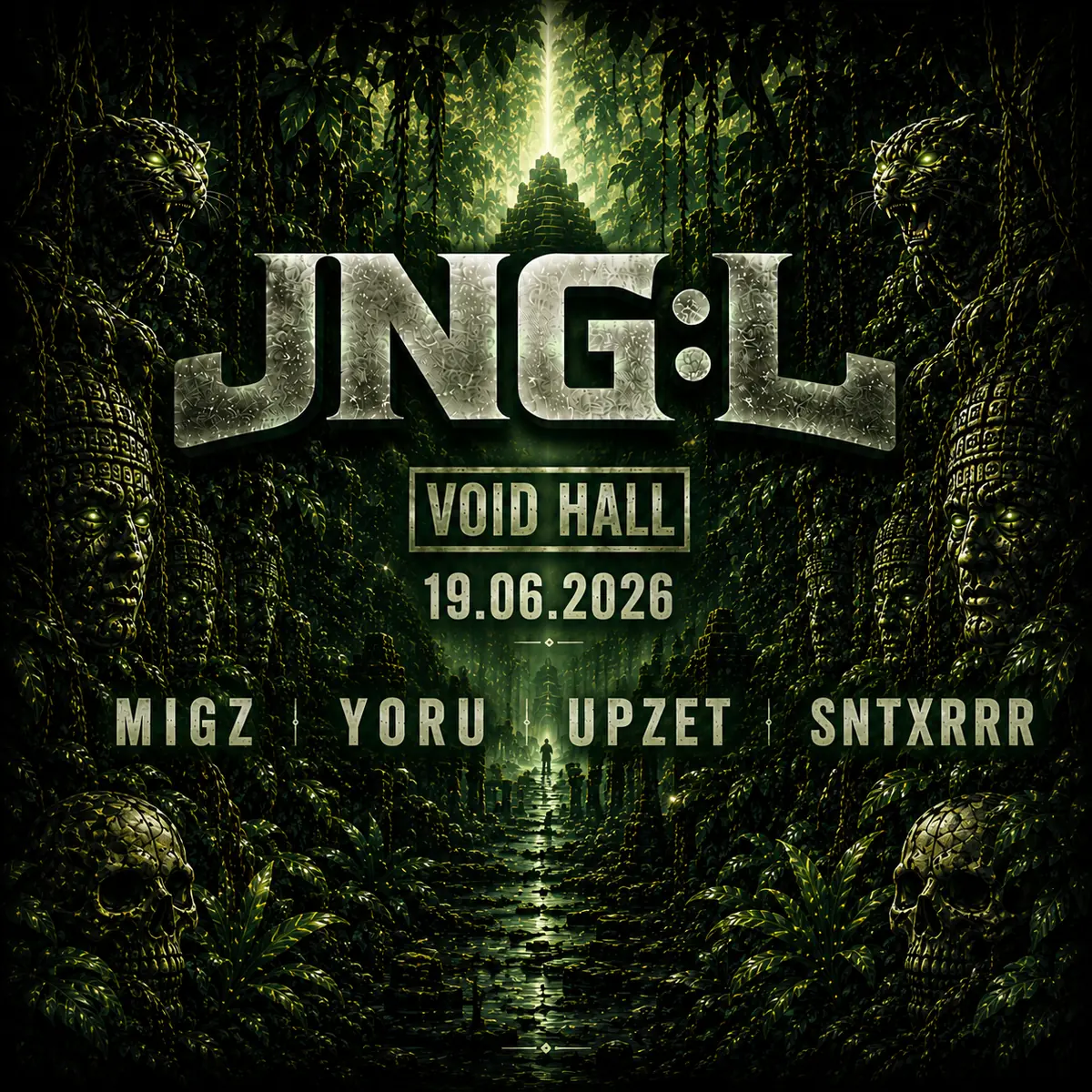 JNG:L with Migz (CAN), Yoru, Upzet, sntxrrr — Void Hall, Berlin