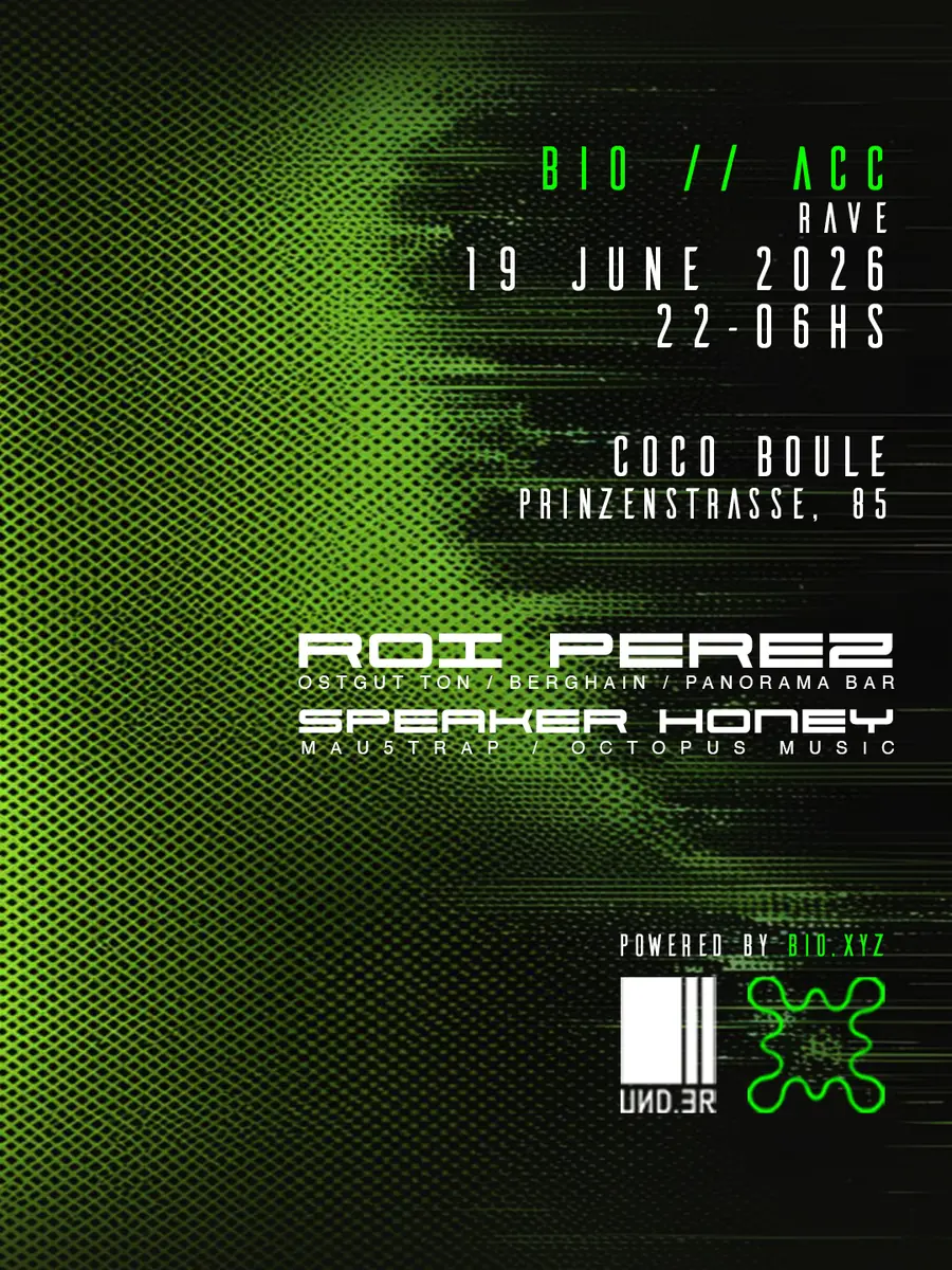 BIO//ACC Berlin 2026 — Coco Boule, Berlin