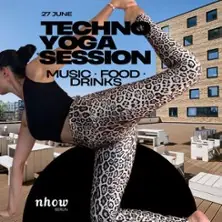 Techno Rooftop Yoga | nhow Music Hotel Berlin — nhow Music Hotel Berlin, Berlin