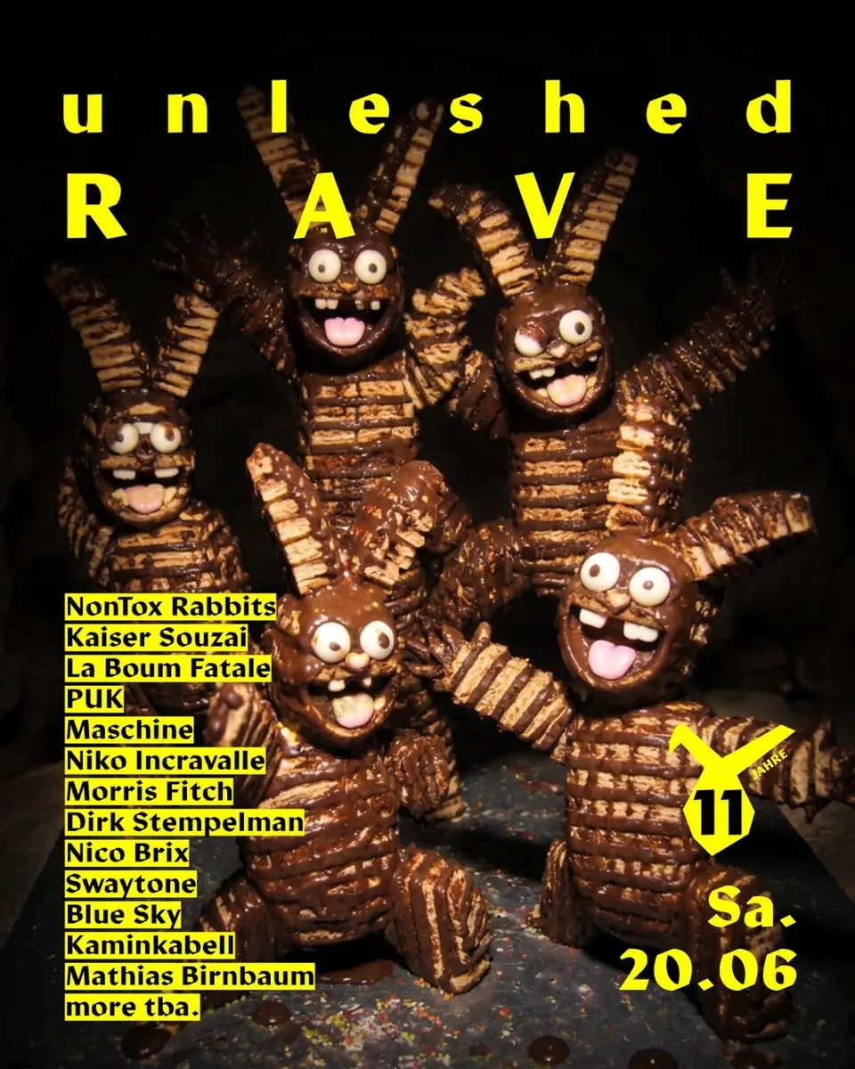 11 Years The White Rabbit unleashed Raving — Der Weiße Hase, Берлин