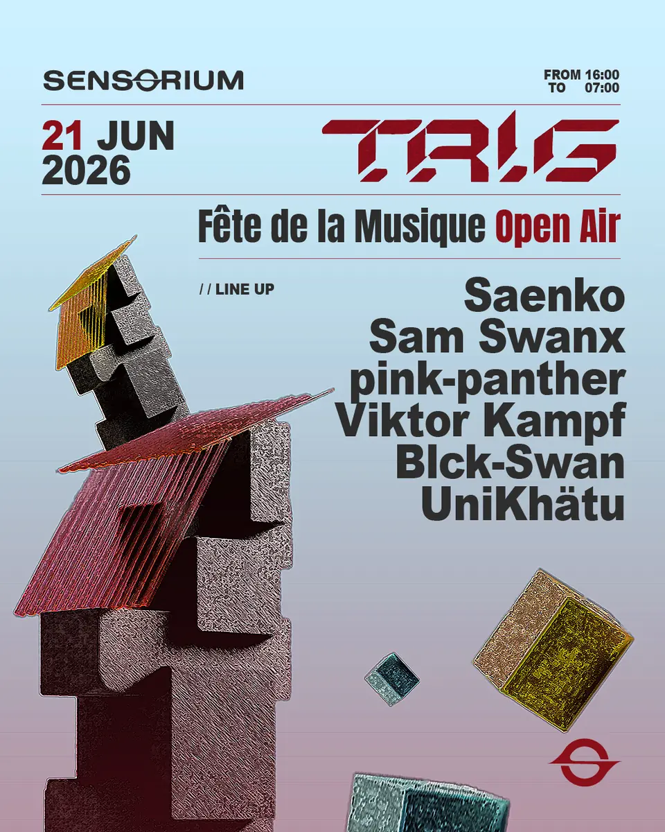 TRIG: OD 23:00 - XXX - Fete de la Musique Open Air — Sensorium, Berlín