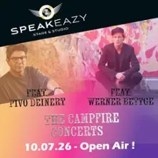 The Campfire Concerts - Werner Bettge, Pivo Deinert — Speakeazy Stage & Studio, Berlin
