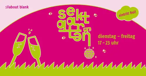 ://sektgarten x sekt De La Musique [вход свободный & open air]