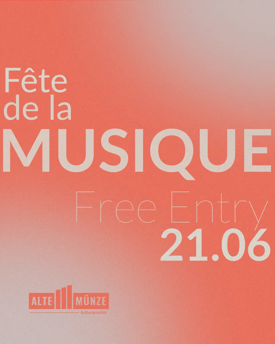 Fête de la Musique x Open House — Alte Münze, Берлин