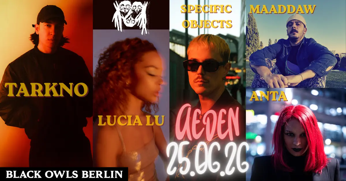 BLACK OWLS — ÆDEN, Berlín
