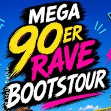 Mega 90er Rave Bootstour in Berlin — Schiffsanlegestelle Uber Arena (Mercedes-Benz Arena), Berlin