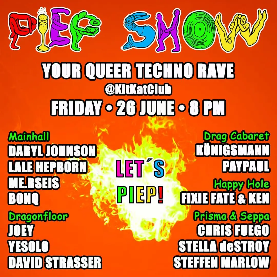PiepShow - JunePiep — KitKatClub, Berlín