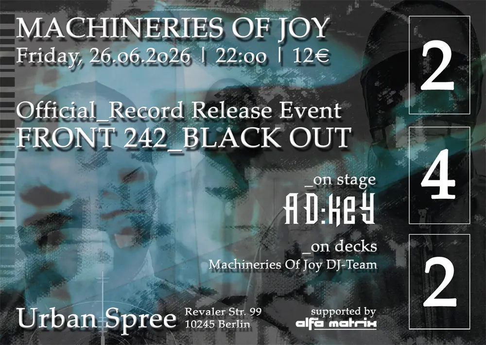 Machineries Of Joy — Urban Spree, Berlín