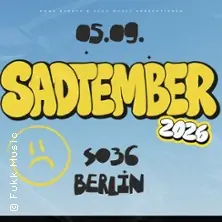 Sadtember - SO36 Berlin — SO36, Berlin