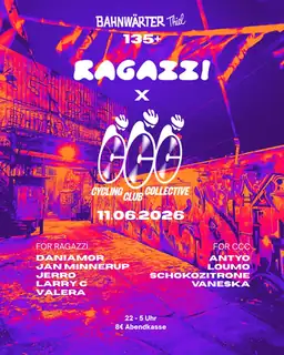 135+ mit Ragazzi & Cycling Club Collective