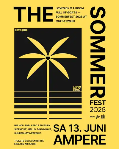 The Sommerfest 2026 - Hip Hop, R&B, Afro & Edits - Muffatwerk München