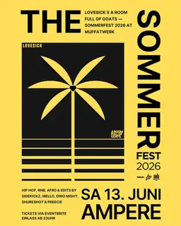 The Sommerfest 2026 - Hip Hop, R&B, Afro & Edits - Muffatwerk München