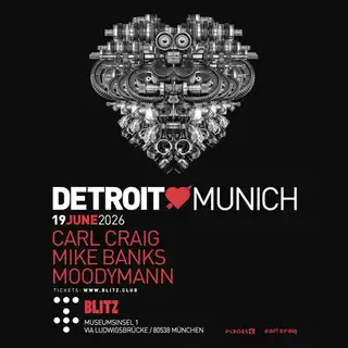 DETROIT LOVE with Carl Craig, Mike Banks, Moodymann