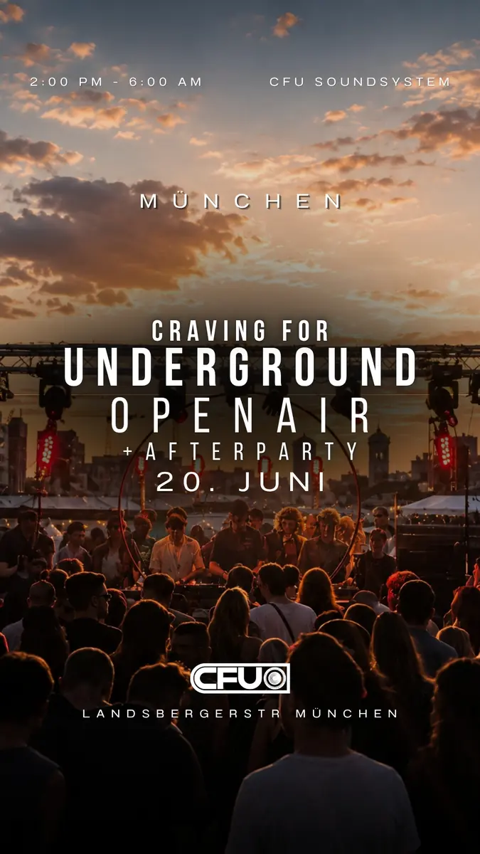 CFU - OPEN AIR + AFTERPARTY — Мюнхен