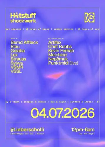 shockwerk x DYS x Hotstuff - 18H OUTDOOR & INDOOR
