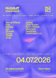 shockwerk x DYS x Hotstuff - 18H OUTDOOR & INDOOR