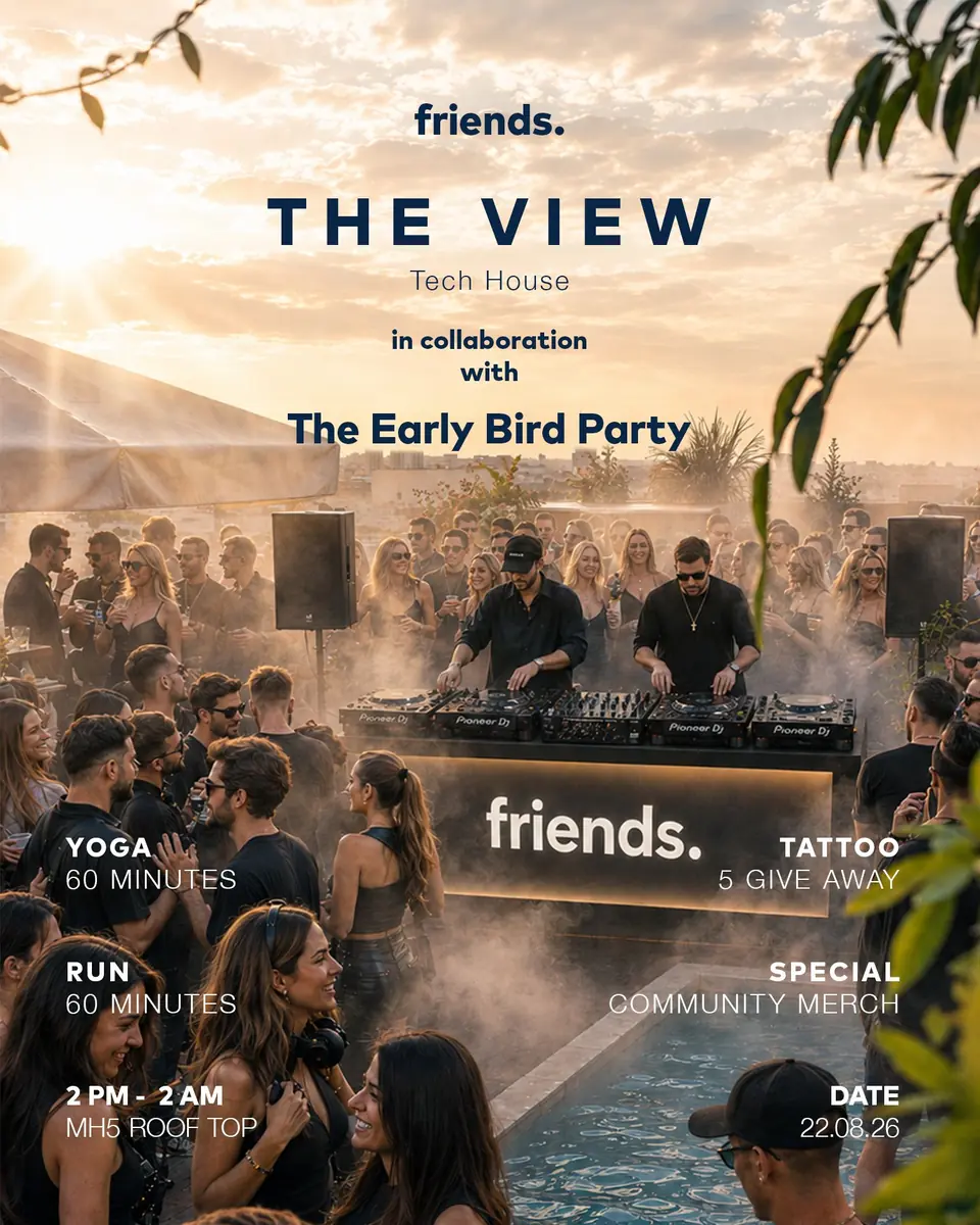 friends. THE VIEW — MH5 Rooftop, Мюнхен