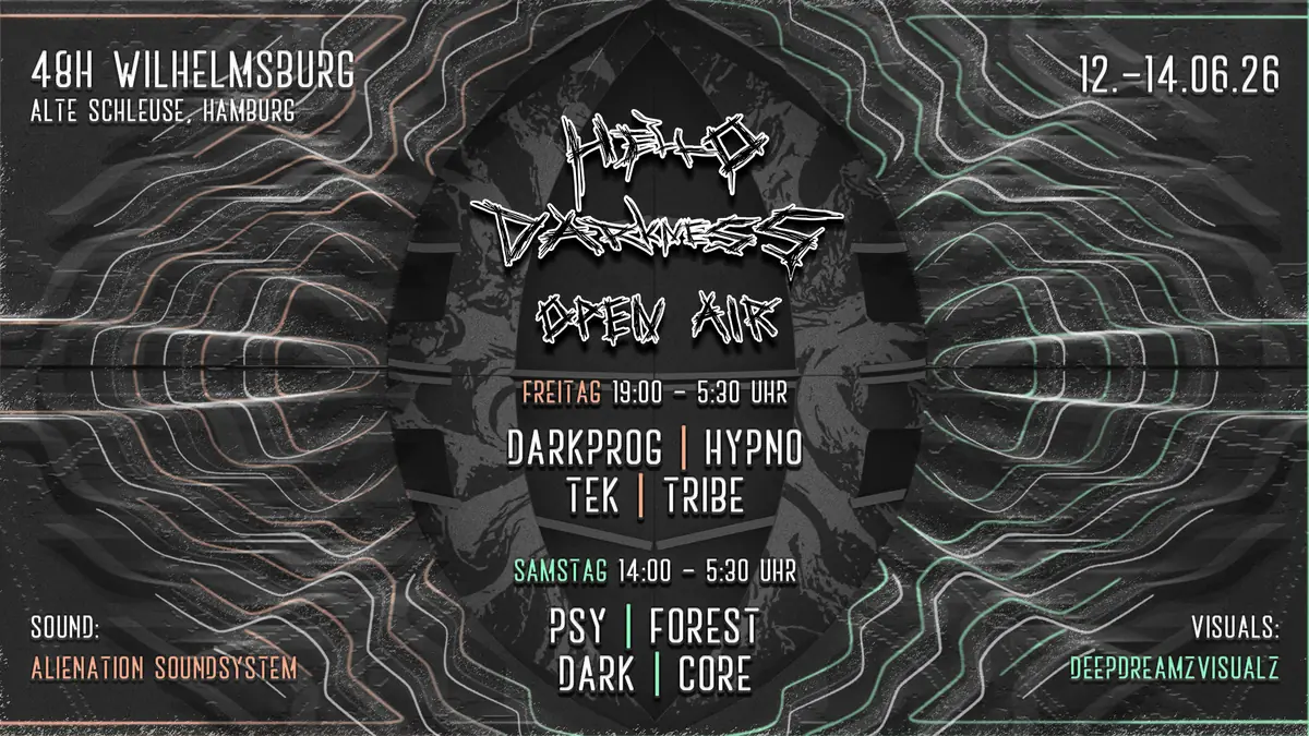 Hello Darkness Open Air на 48h Wilhelmsburg — TBA - Alte Schleuse Wilhelmsburg, Гамбург