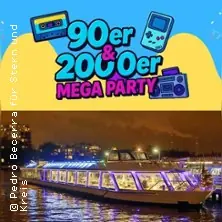 80. a 90. léta párty na Spréji — Anlegestelle Hafen Treptow, Berlín