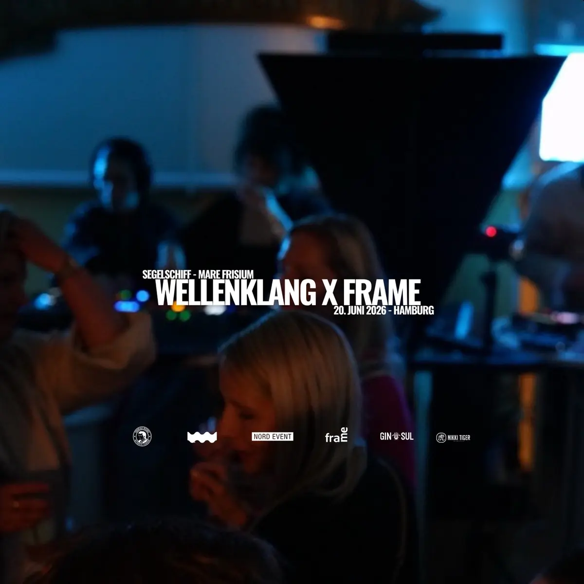 Wellenklang X Frame — Segelschiff Mare Frisium, Hamburk