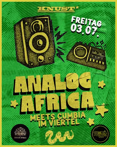 Analog Africa meets Cumbia im Viertel