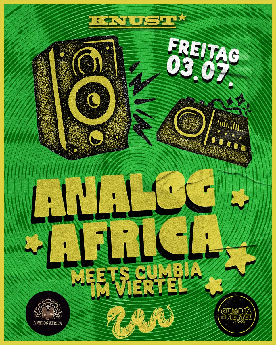 Analog Africa meets Cumbia im Viertel — Knust, Hamburg