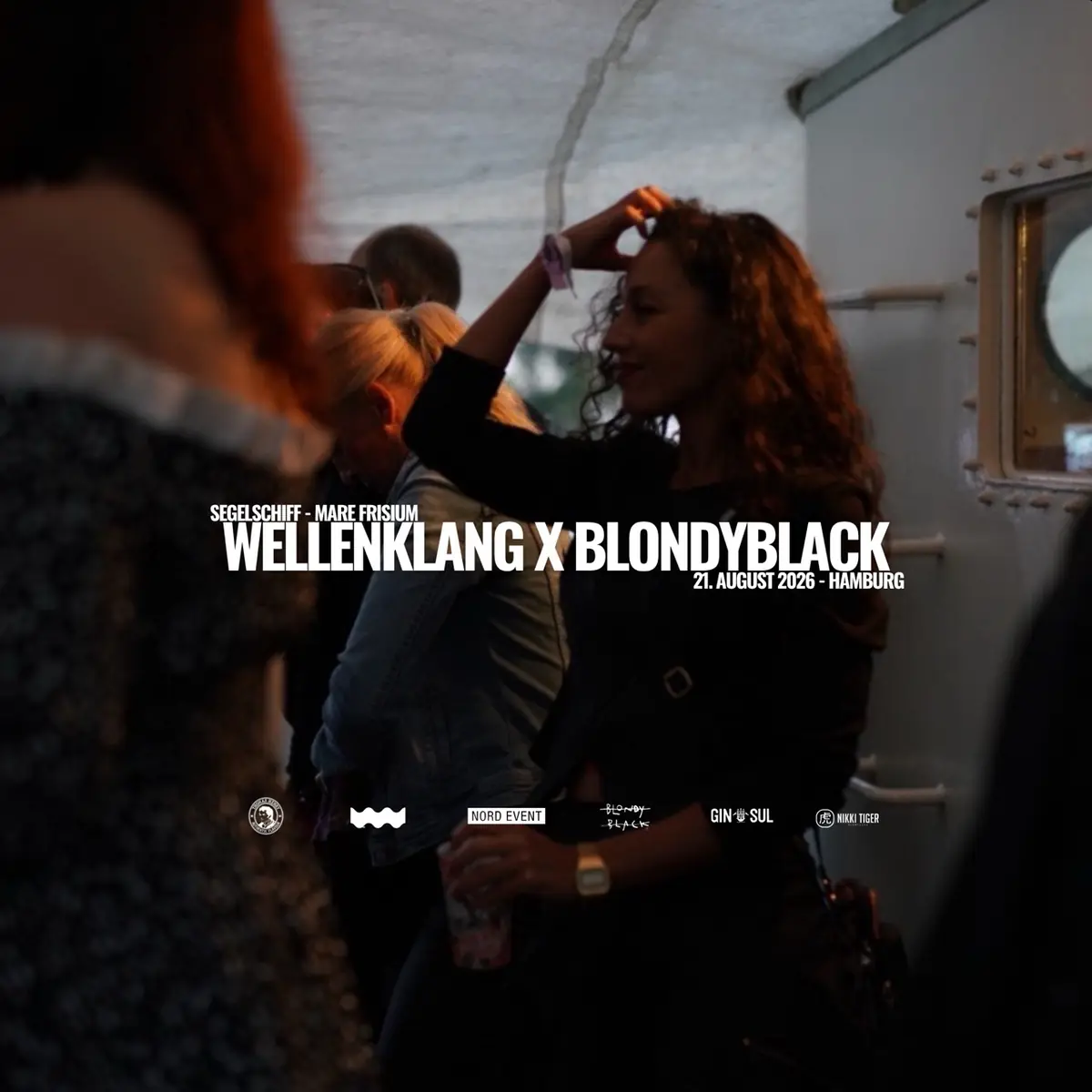 Wellenklang X BlondyBlack — Segelschiff Mare Frisium, Гамбург