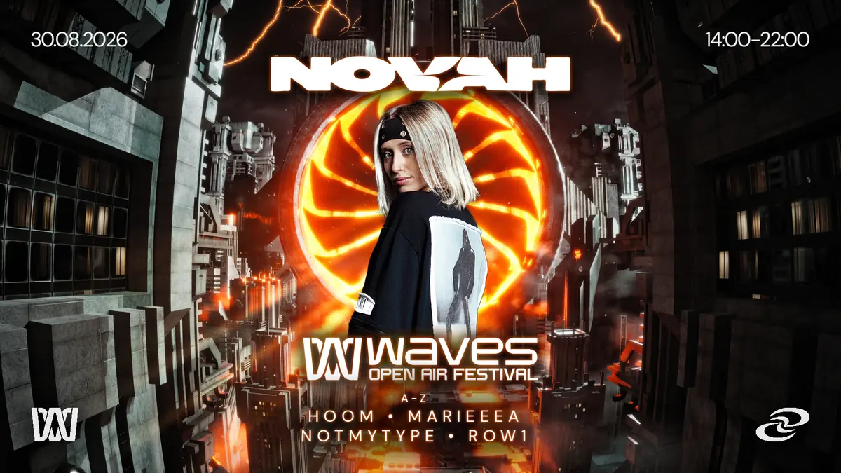 WAVES OPEN AIR HAMBURG with NOVAH — Edelfettwerk, Hamburk