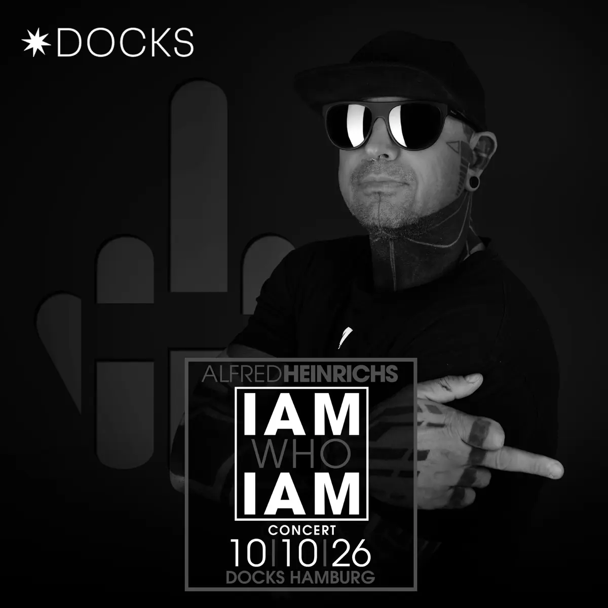 IAM WHO IAM - Alfred Heinrichs Live — Docks, Hamburg