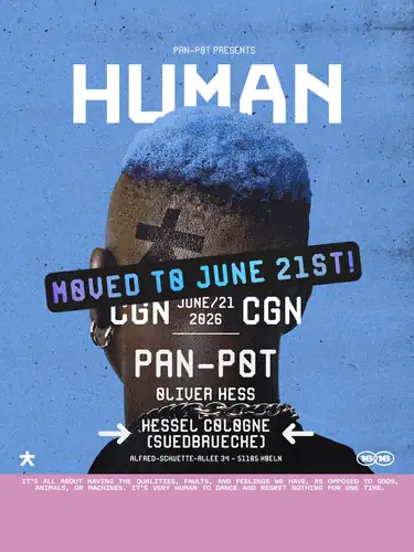 HUMAN Cologne с Pan-Pot весь день