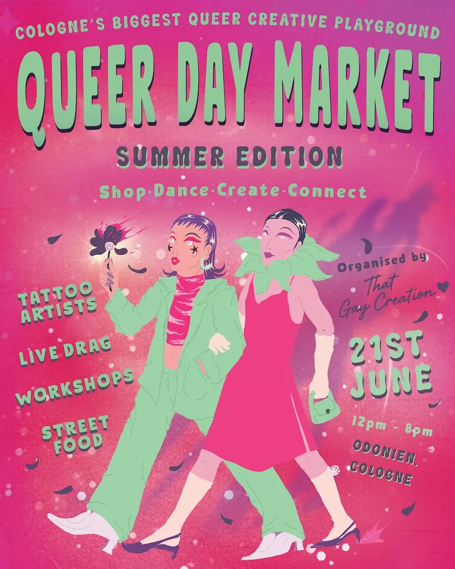 Queer Day Market Kolonia: Live Drag, występy & DJ-e — Odonien, Kolonia