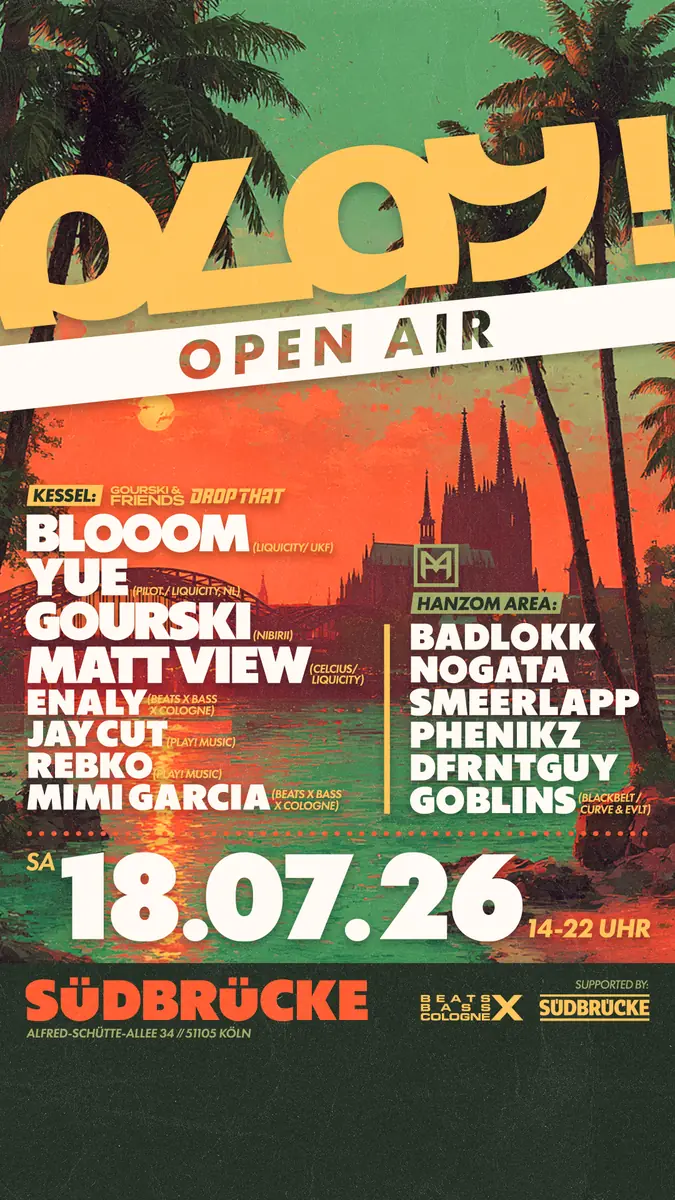 PLAY Open Air / Südbrücke — Südbrücke, Kolín nad Rýnem
