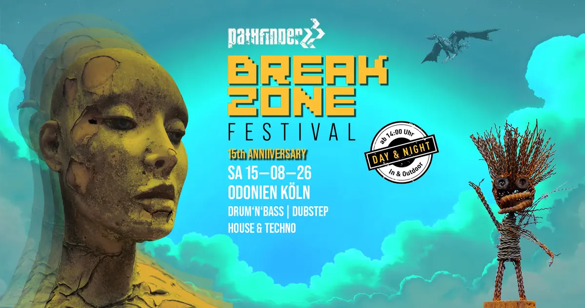 BREAKZONE Festival 2026 (DAY & NIGHT) - 15th Anniversary — Odonien, Кельн