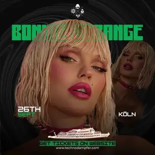 Techno Dampfer Köln with Bonnie Strange