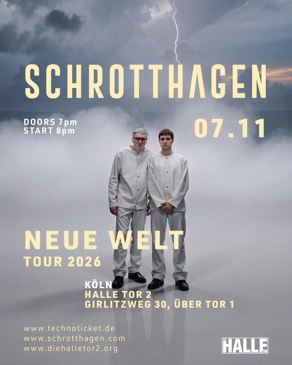 Schrotthagen Neue Welt Tour @Halle Tor 2 — Die Halle, Kolonia