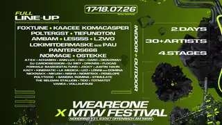 WE ARE ONE x MTW - FESTIVAL - 2 ДНЯ - 26Ч - 40+ АКТОВ