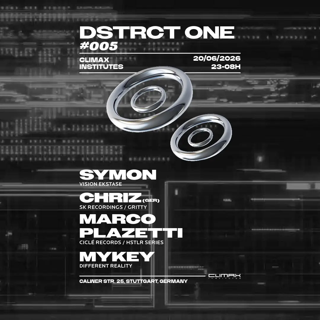 DSTRCT ONE — Climax-Institutes, Stuttgart