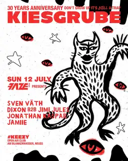 FAZE MAG presents Sven Väth, DIXON B2B Jimi Jules, Jonathan Kaspar, Jamiie