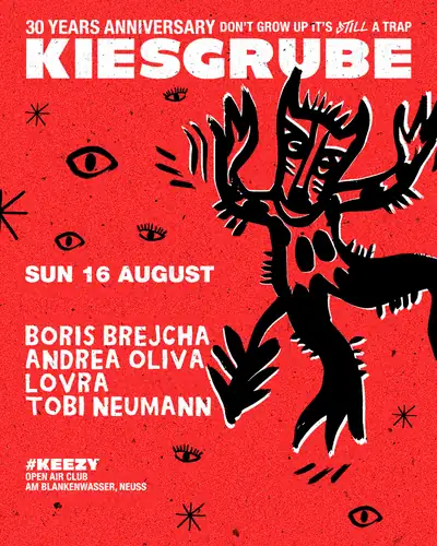 Kiesgrube presents Boris Brejcha, Andrea Oliva, LOVRA, Tobi Neumann