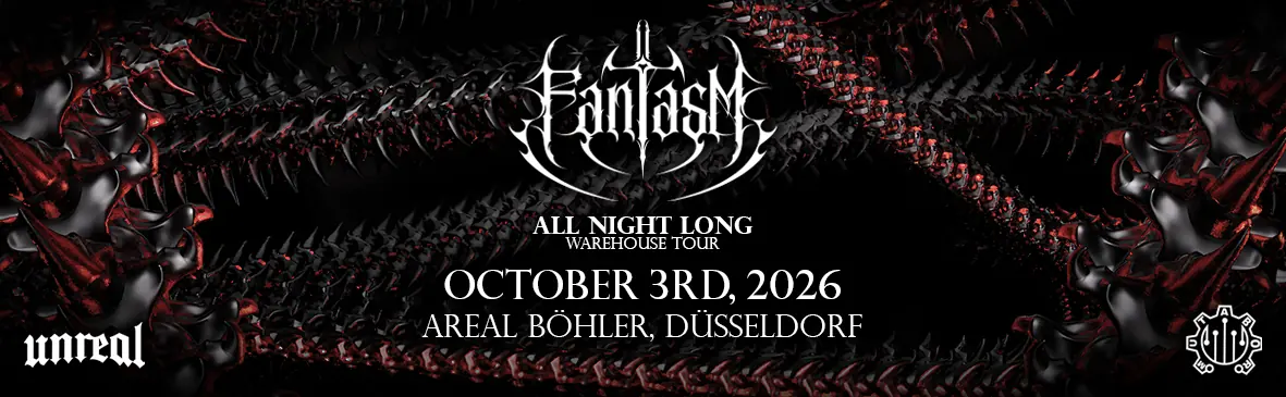 DÜSSELDORF: Fantasm All Night Long Warehouse Tour — TBA - Areal Böhler, Düsseldorf