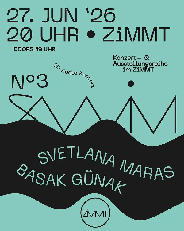 SWIM №3 • Başak Günak & Svetlana Maraš — ZiMMT, Лейпциг